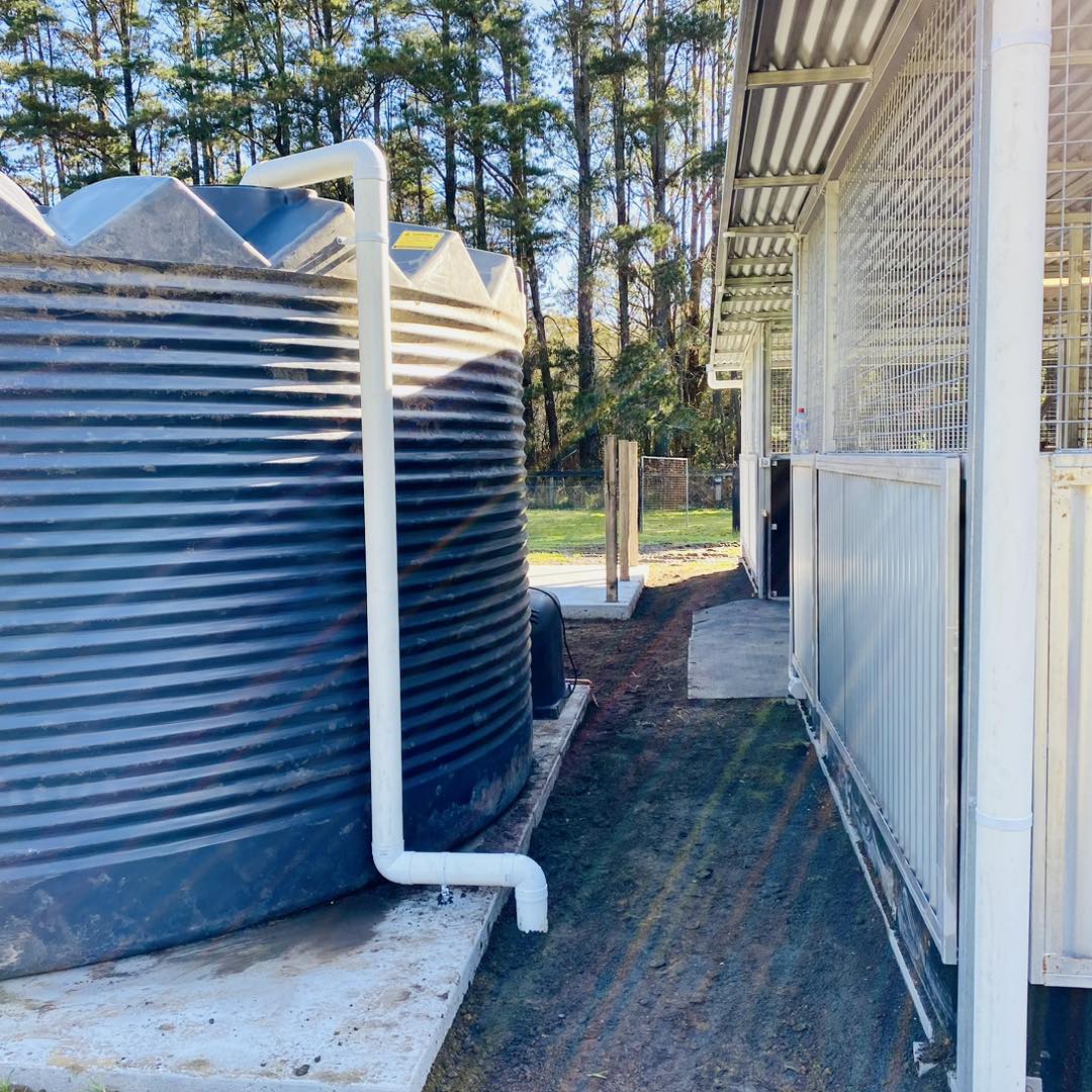 new above ground rainwater tank illawarra